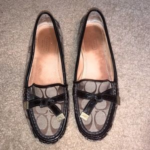 Brown Coach shoes